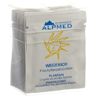 Alpmed Frischpflanzentüchlein Wegerich