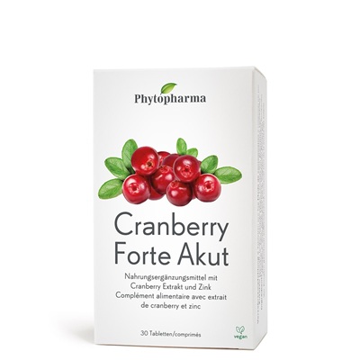 Phytopharma Cranberry Forte Akut Tabletten